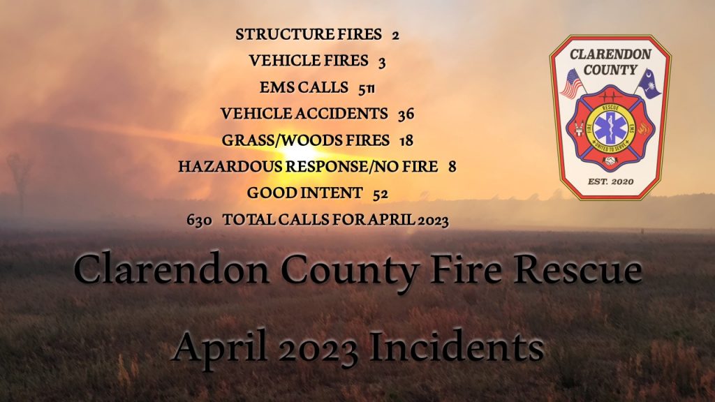 April 2023 – Clarendon County Fire Rescue