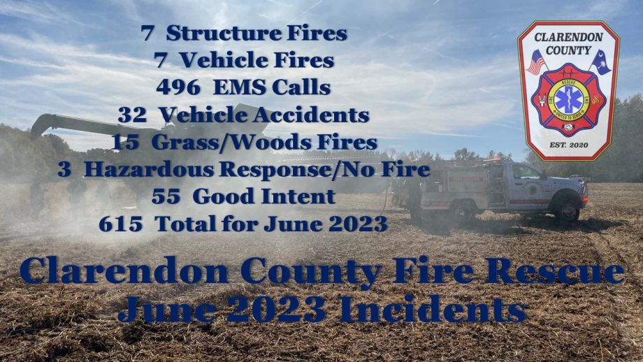 June 2023 – Clarendon County Fire Rescue