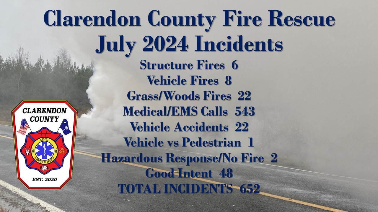 July 2024 – Clarendon County Fire Rescue