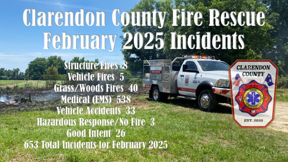 February 2025 – Clarendon County Fire Rescue