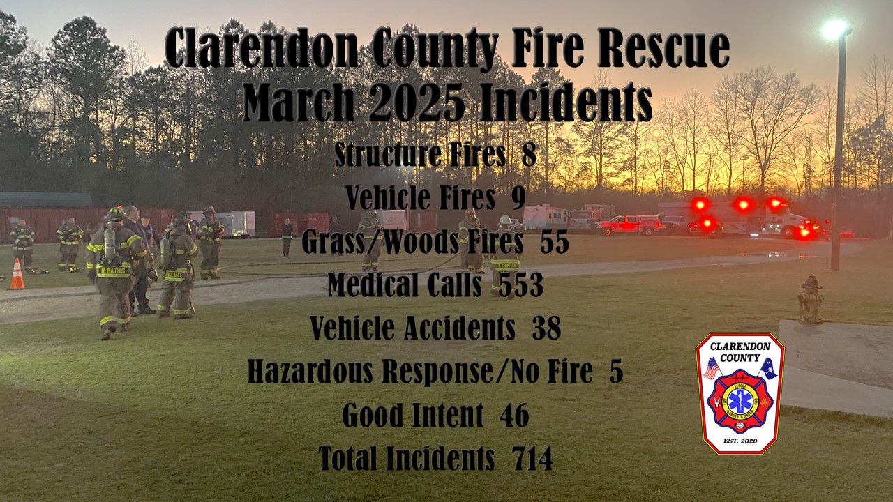 March 2025 – Clarendon County Fire Rescue