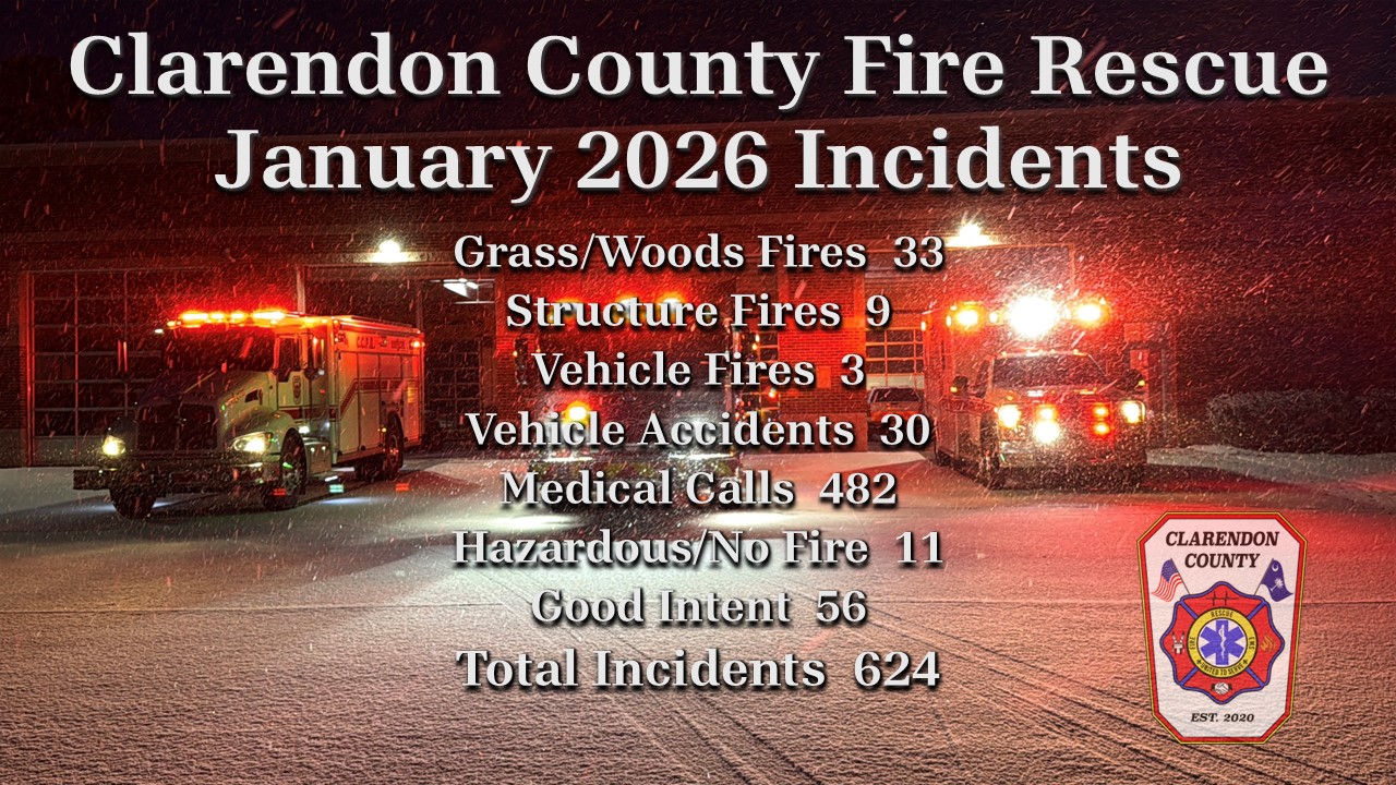 January 2026 – Clarendon County Fire Rescue
